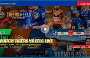 Wests Tigers vs Parramatta Eels Live Stream: How to Watch NRL Easter Monday in the USA Wests Tigers vs Parramatta Eels Live Stream: How to Watch NRL Easter Monday in the USA