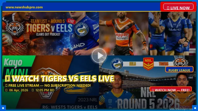 Wests Tigers vs Parramatta Eels Live Stream: How to Watch NRL Easter Monday in the USA