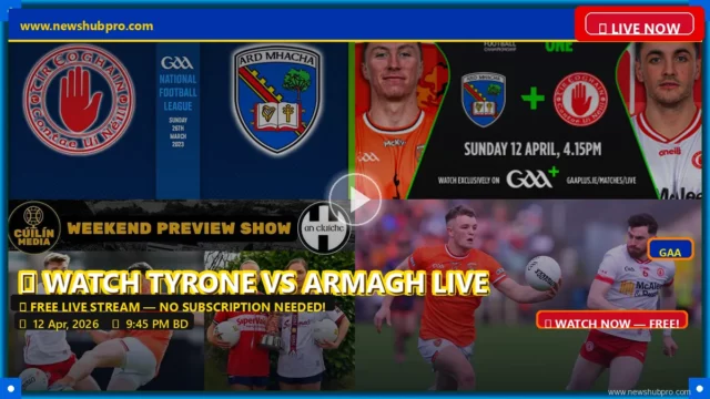 Tyrone vs Armagh GAA Live Stream: How to Watch Ulster Championship in the USA