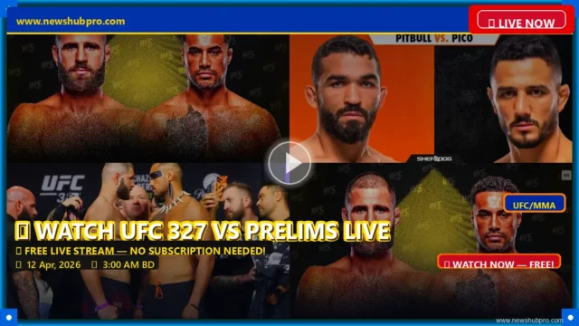 UFC 327 vs Prelims: Fight Card, Start Time & How to Watch MMA Fight Night Live