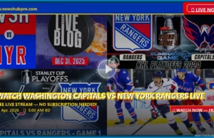 Capitals vs Rangers Live: How to Watch, Prediction & NHL Odds (Apr 6) Capitals vs Rangers Live: How to Watch, Prediction & NHL Odds (Apr 6)