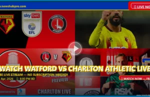 Watford vs Charlton Athletic Live Stream: How to Watch EFL Championship in the USA Watford vs Charlton Athletic Live Stream: How to Watch EFL Championship in the USA