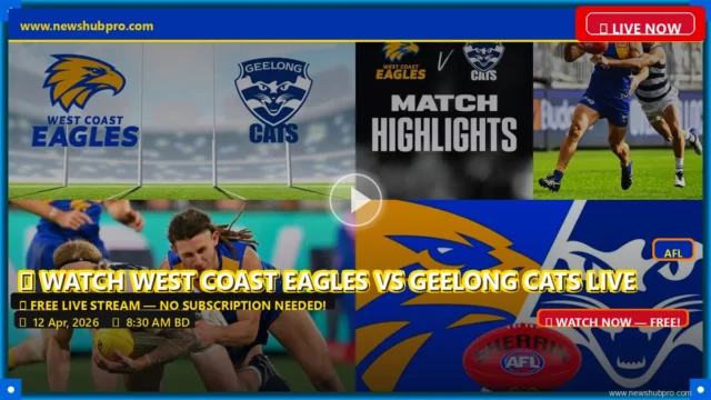 west-coast-eagles-vs-geelong-cats West Coast Eagles vs Geelong Cats Live: Start Time, TV Channel & AFL Gather Round Preview