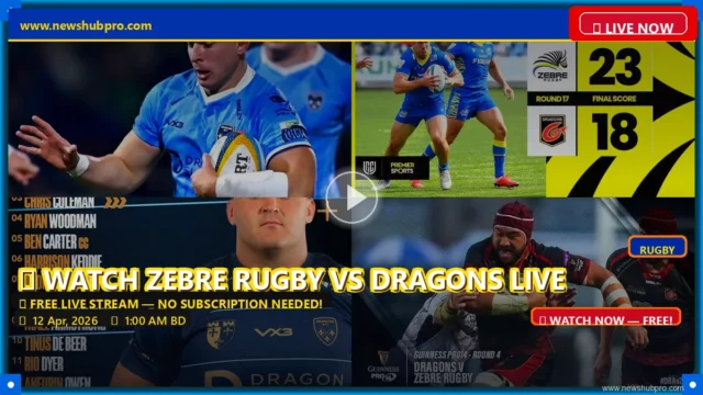 Zebre Rugby vs Dragons: How to Watch URC Rugby Live from the USA
